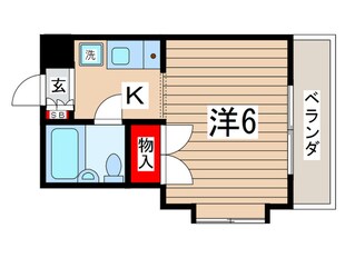 ボナ－ル橘の物件間取画像